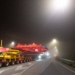 Transport maszyny TBM. Jak jechać z południa Polski do Warszawy? 5 Konwój z tarczą do drążenia tunelu w Łódzkiem