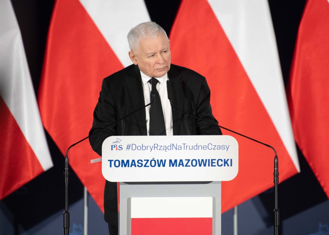 Jarosław Kaczyński w Tomaszowie Mazowieckim