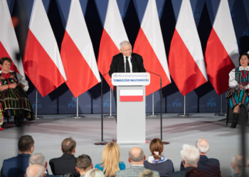 Jarosław Kaczyński w Tomaszowie Mazowieckim
