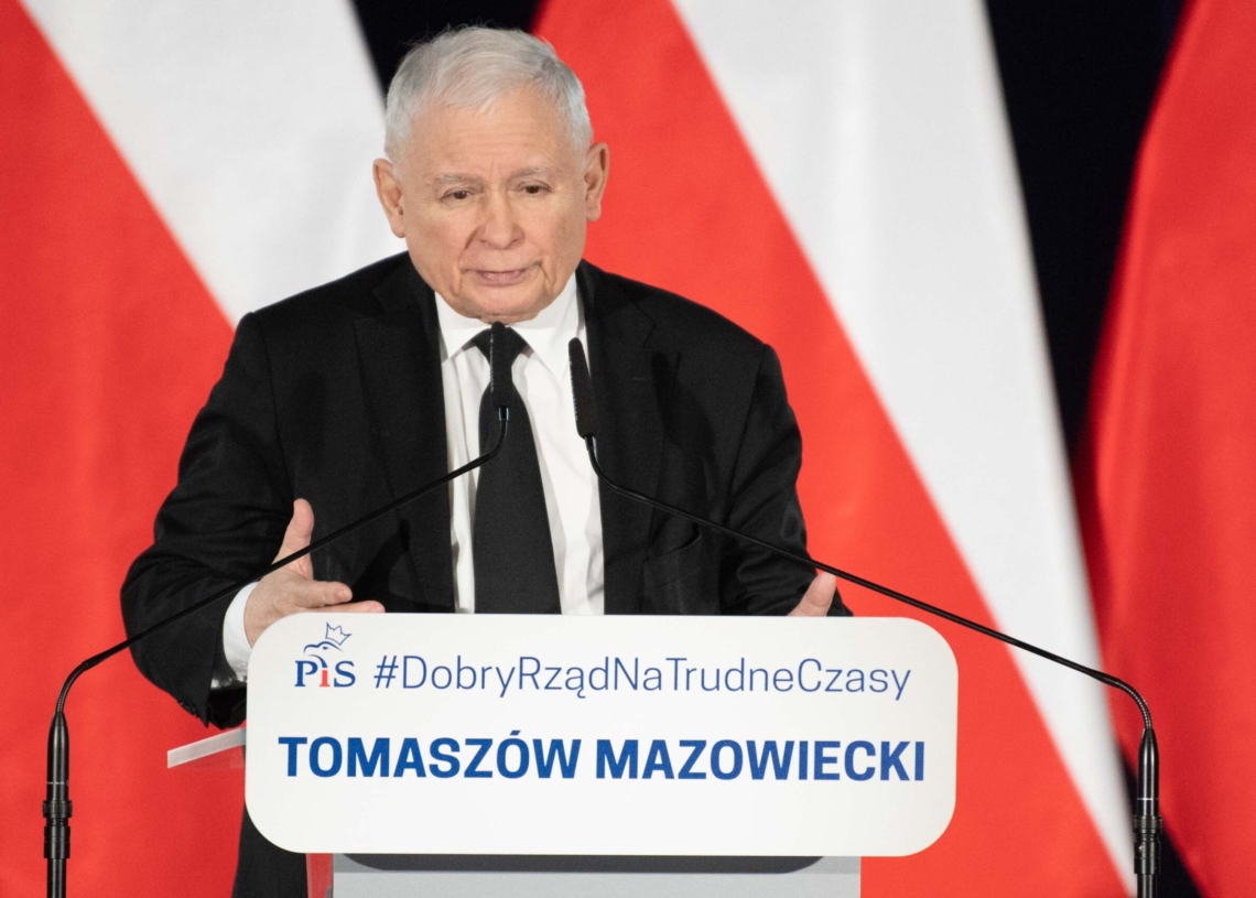 Jarosław Kaczyński w Tomaszowie Mazowieckim
