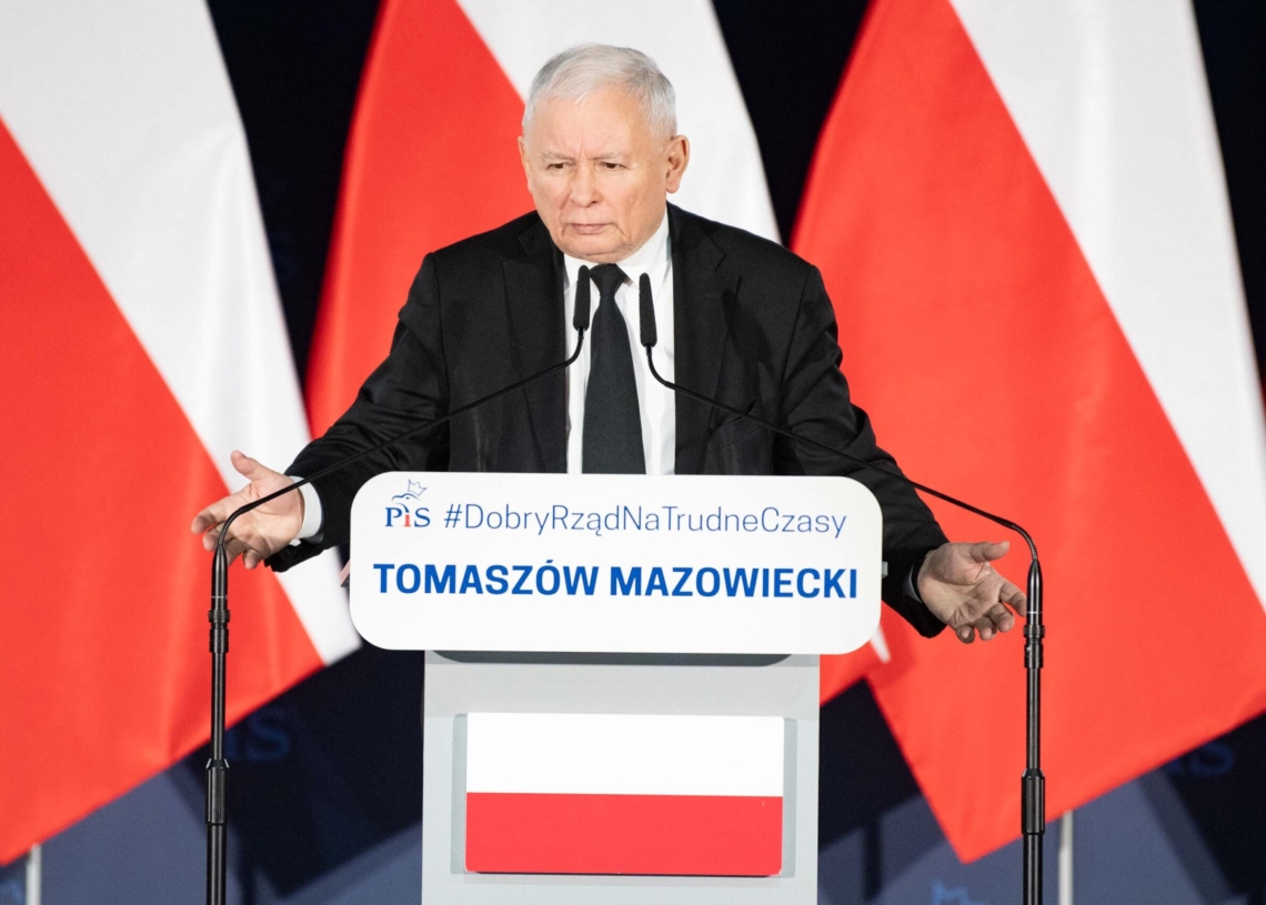 Jarosław Kaczyński w Tomaszowie Mazowieckim