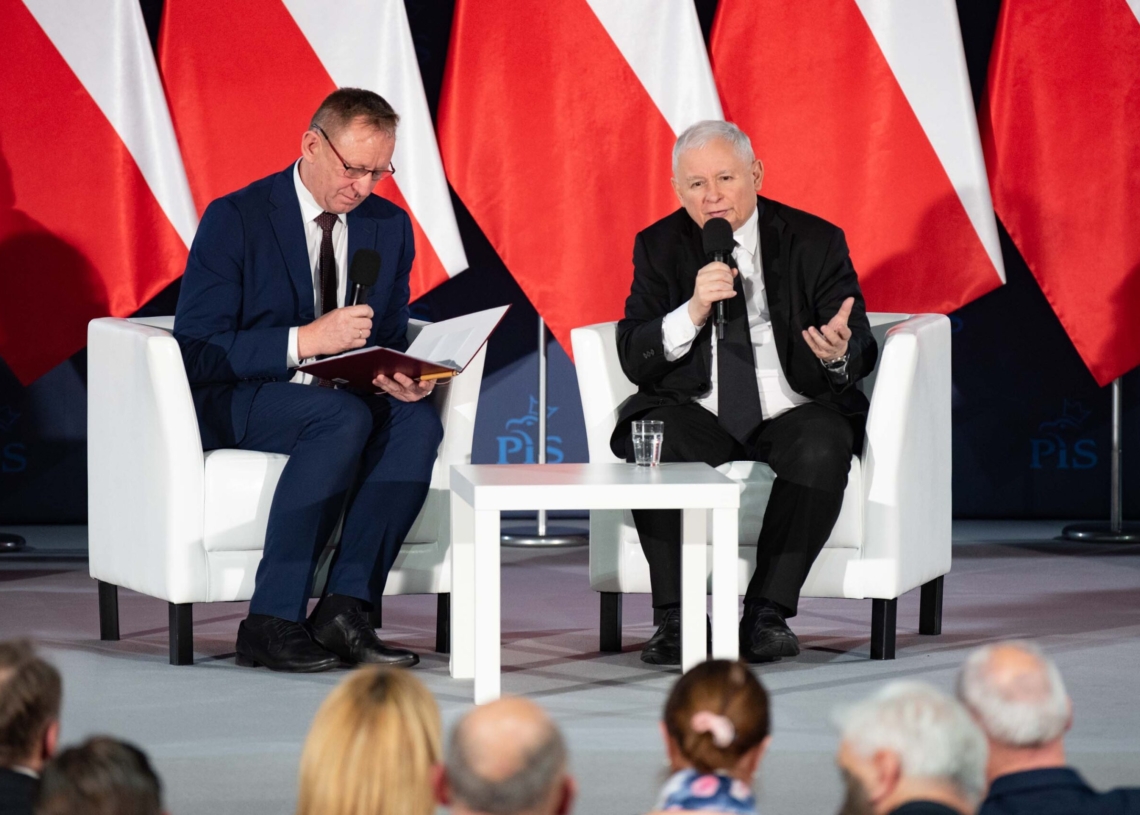 Jarosław Kaczyński w Tomaszowie Mazowieckim