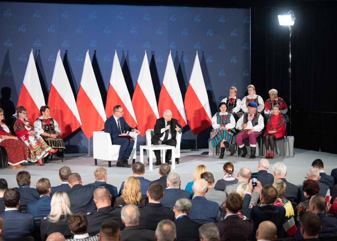 Jarosław Kaczyński w Tomaszowie Mazowieckim
