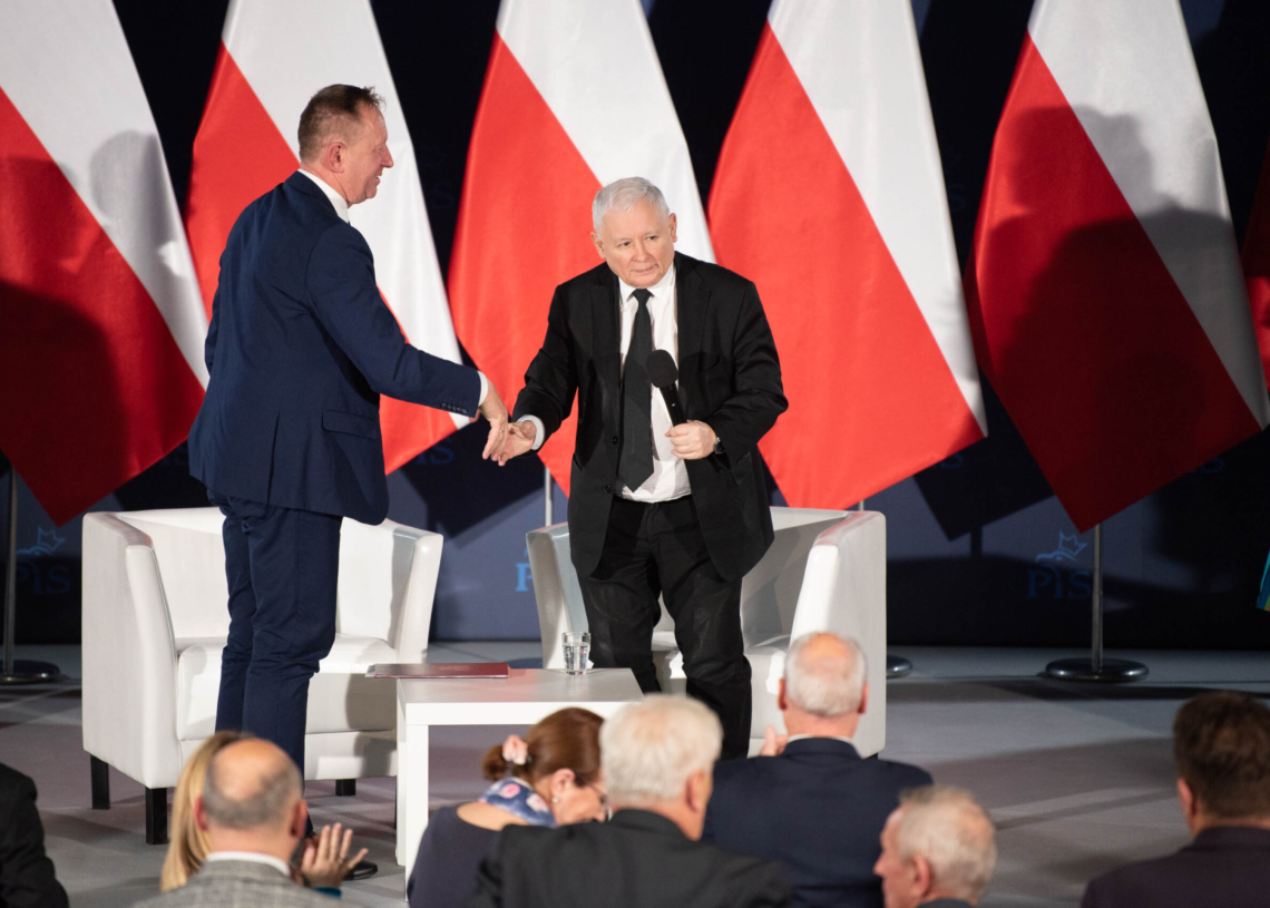 Jarosław Kaczyński w Tomaszowie Mazowieckim