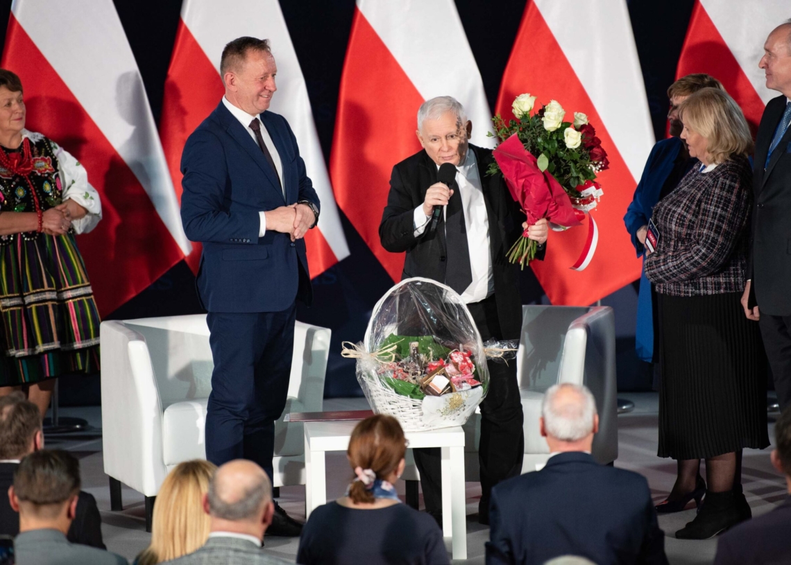 Jarosław Kaczyński w Tomaszowie Mazowieckim