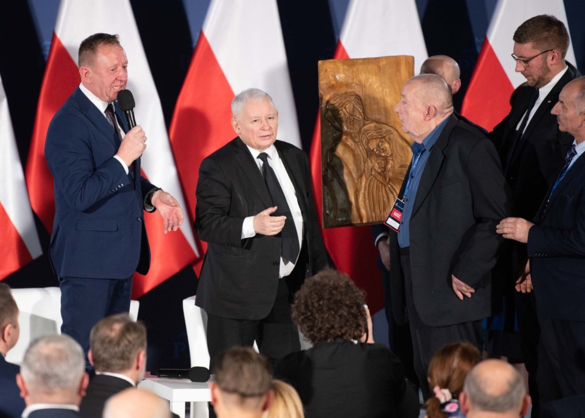 Jarosław Kaczyński w Tomaszowie Mazowieckim