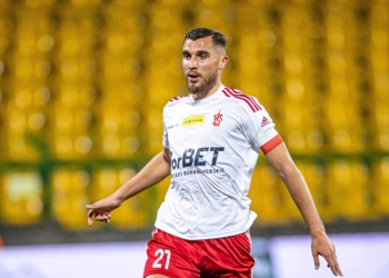 Stipe Jurić w meczu z GKS-em Katowice