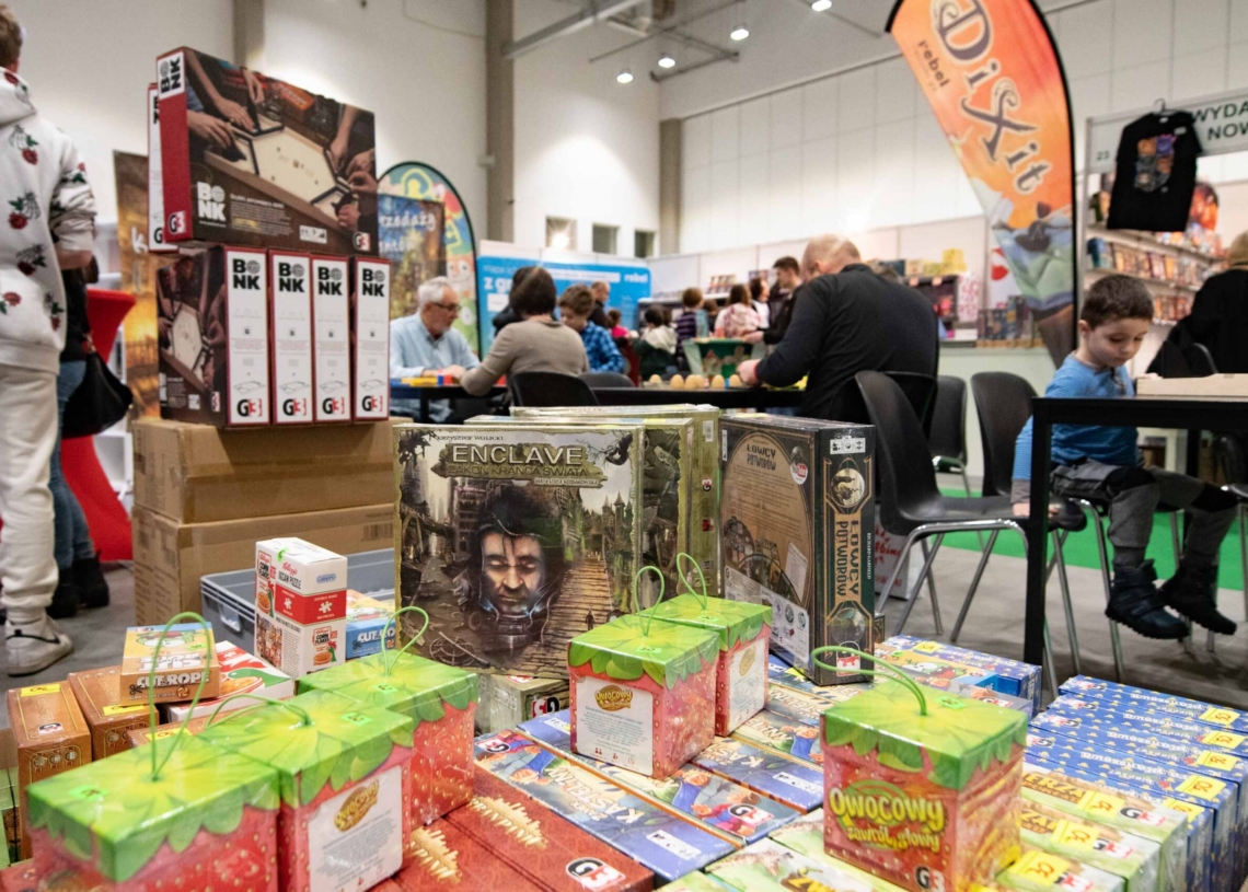 Ponad 100 wystawców na Targach Gier i Książki
