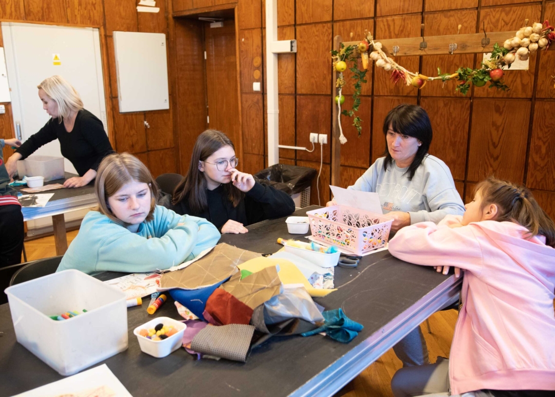 Warsztaty w Teatrze Wielkim dla podopiecznych Fundacji Happy Kids, pochodzących z Ukrainy