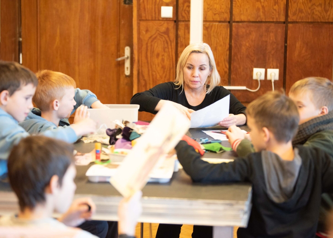 Warsztaty w Teatrze Wielkim dla podopiecznych Fundacji Happy Kids, pochodzących z Ukrainy