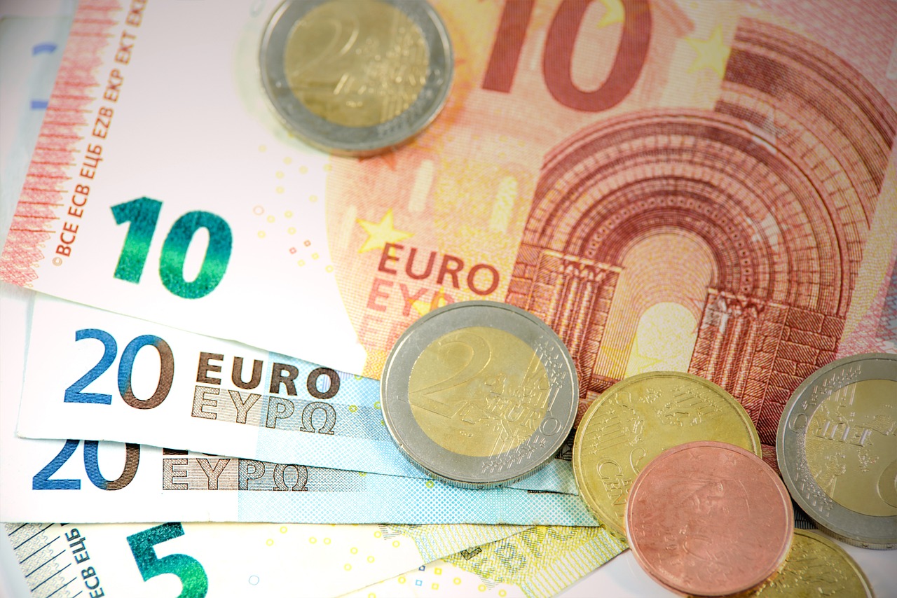 Monety euro do uiszczenia opłaty za cło