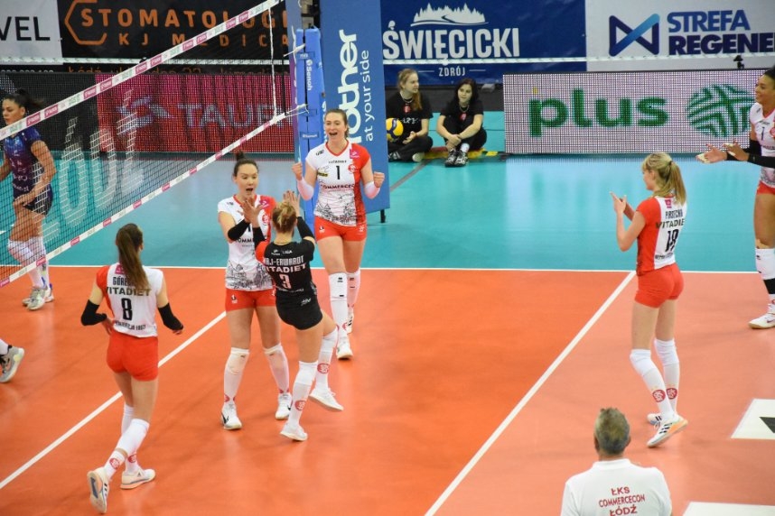 Łódzkie Wiewióry idą jak burza