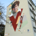 Mural Włodzimierza Smolarka w Łodzi odsłonięty. Dzieło zdobi blok przy św. Kazimierza 11 8 Mural Włodzimierza Smolarka w Łodzi oficjalnie zaprezentowany