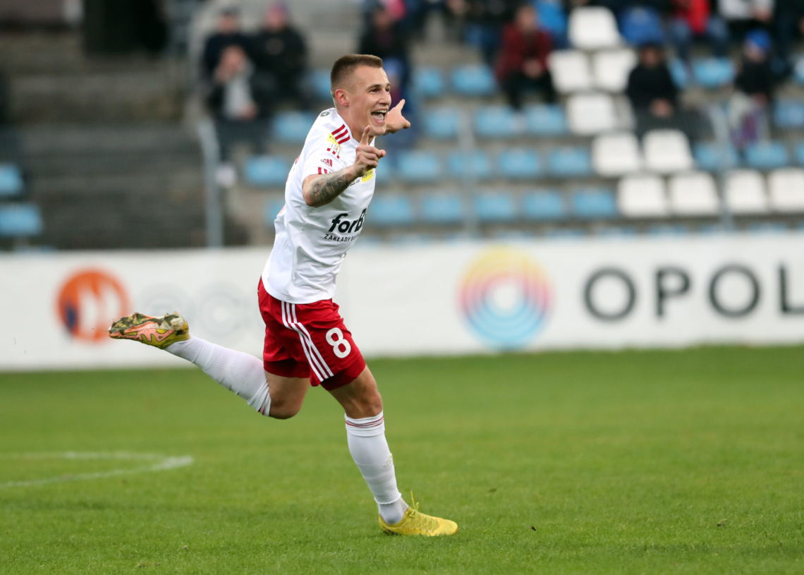 Dankowski i Jurić bohaterami. Odra Opole - ŁKS Łódź 1:2 1 Odra Opole - ŁKS Łódź. Radość Kamila Dankowskiego