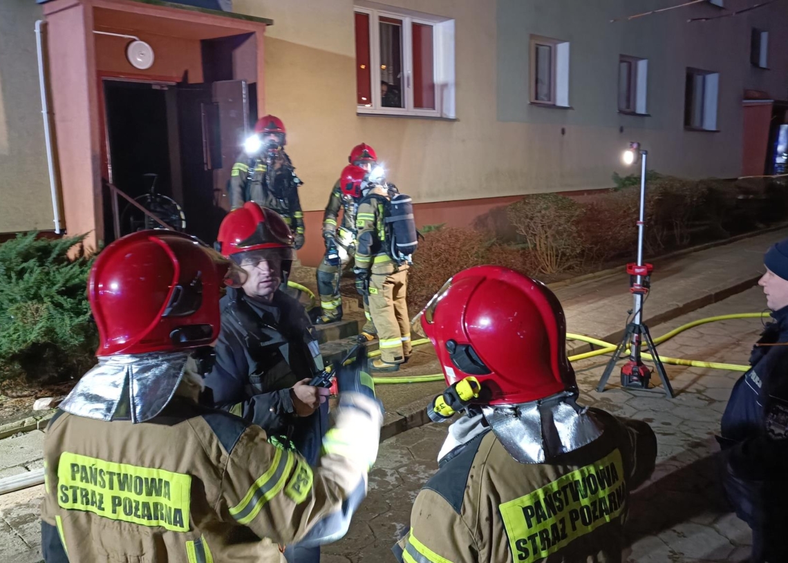 Pożar w Piotrkowie