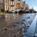 Pęknięcie magistrali wodnej w Piotrkowie
