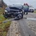 Wypadek w Ciosnach. Czołówka osobówek, 2 osoby ranne 7 Wypadek w Ciosnach