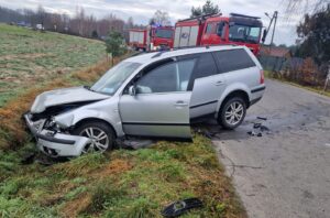 Wypadek w Ciosnach