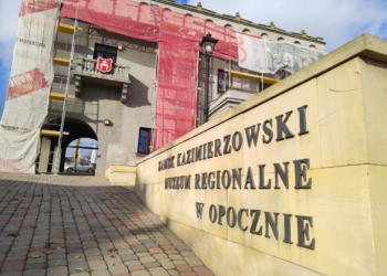 Zamek w Opocznie - remont