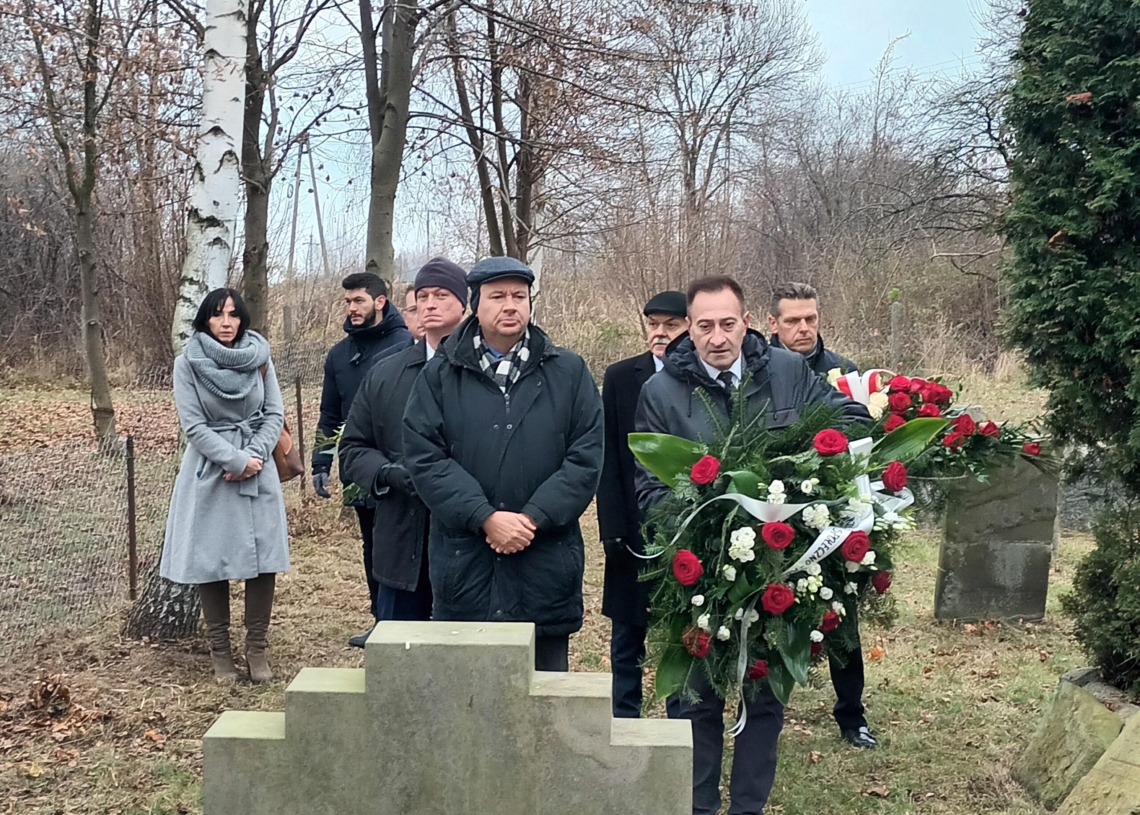 W Skierniewicach złożono hołd ofiarom getta i dawnym żydowskim mieszkańcom
