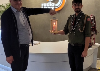 Betlejemskie światełko pokoju w Radiu Łódź
