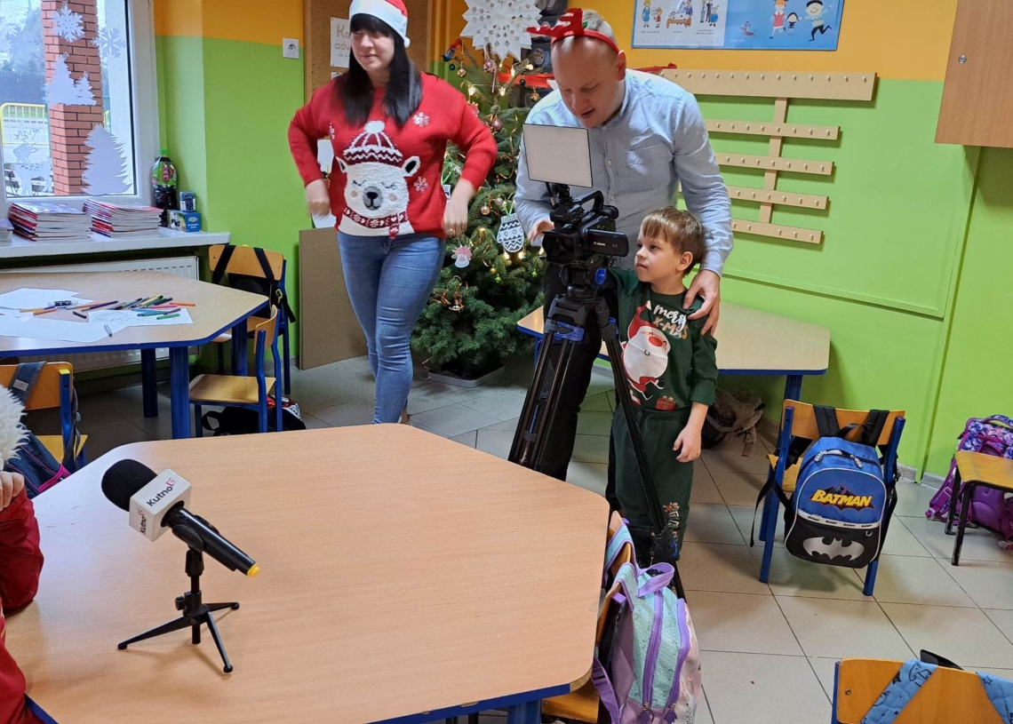 Dziennikarskie Mikołajki w Punkcie Przedszkolnym nr 3 w Kutnie