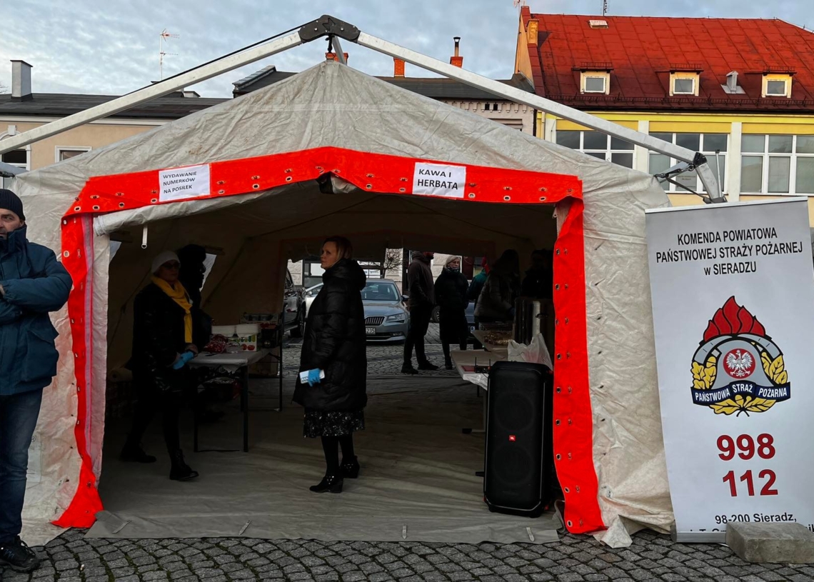 Pierwsza świąteczna jadłodajnia stanęła w Sieradzu