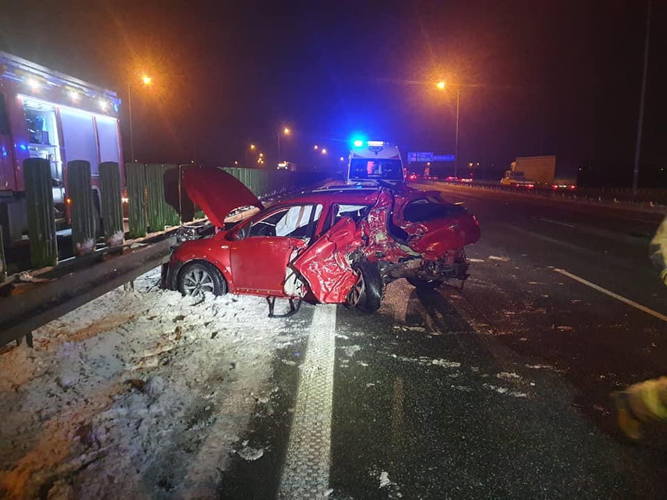 Wypadek na A2