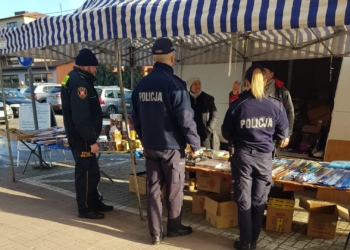 stoisk z fajerwerkami