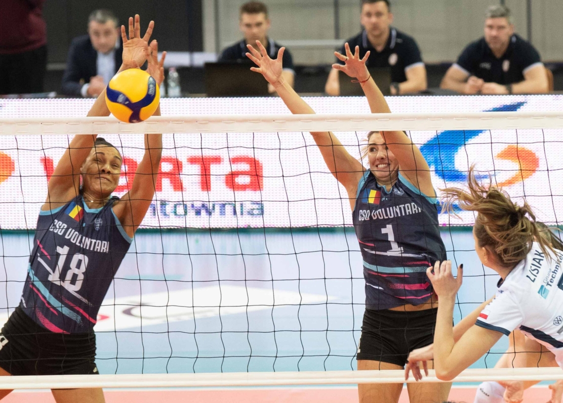 Puchar CEV. Grot Budowlani Łódź - C.S.O. Voluntari 2005