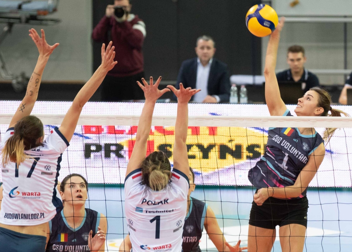 Puchar CEV. Grot Budowlani Łódź - C.S.O. Voluntari 2005