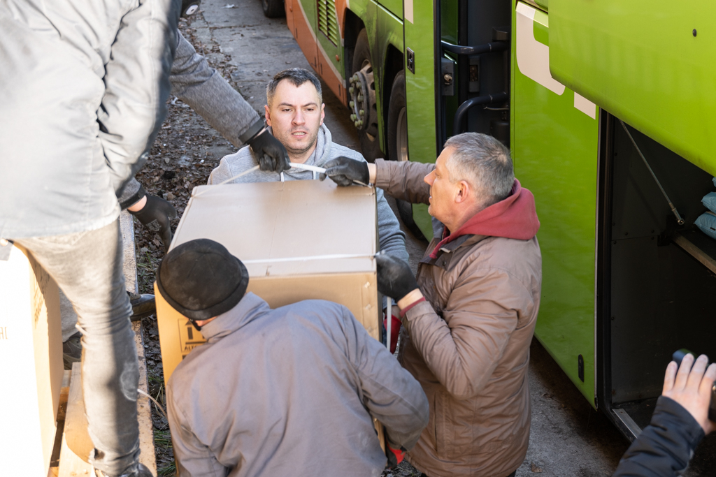 Kolejny transport z pomocą dla Ukrainy wyruszył dzisiaj z Łodzi