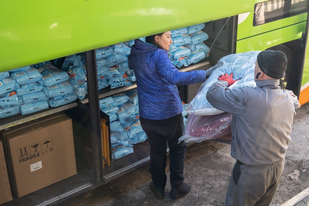 Kolejny transport z pomocą dla Ukrainy wyruszył dzisiaj z Łodzi