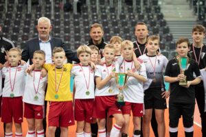 Sukces młodych piłkarzy ŁKS Łódź. Halowy turniej piłkarski o Puchar Prezydent Łodzi