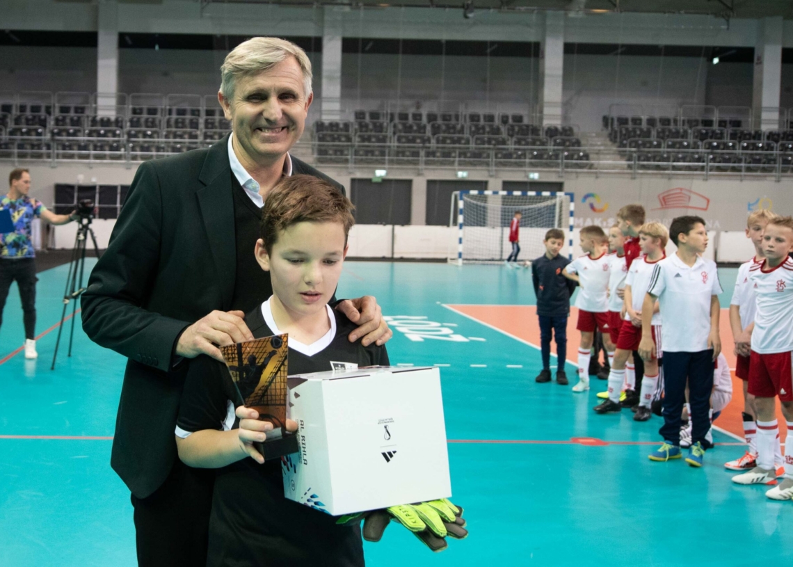 Sukces młodych piłkarzy ŁKS Łódź. Halowy turniej piłkarski o Puchar Prezydent Łodzi