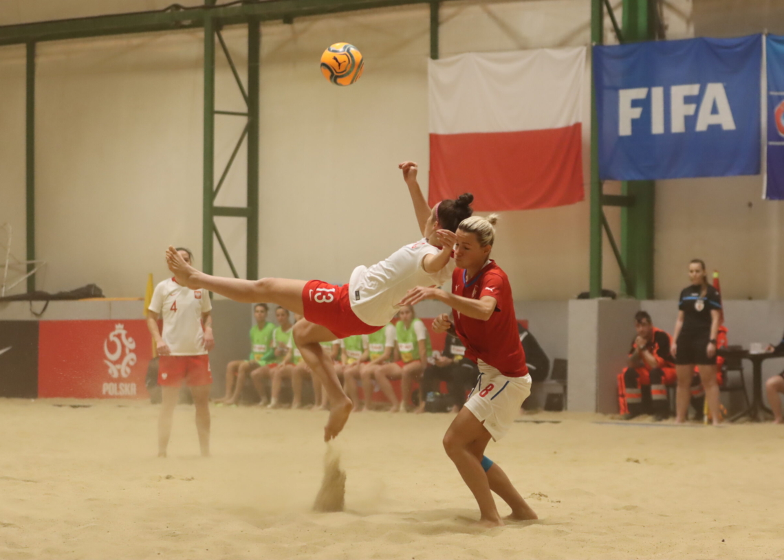 Kobieca reprezentacja Polski w beach soccerze, Polska - Czechy