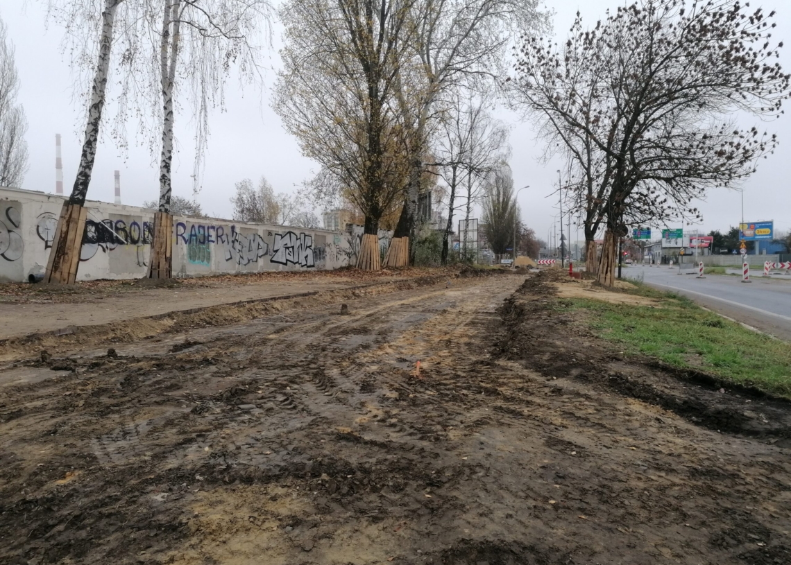 Przebudowa Obywatelskiej na pozostałych 500 m