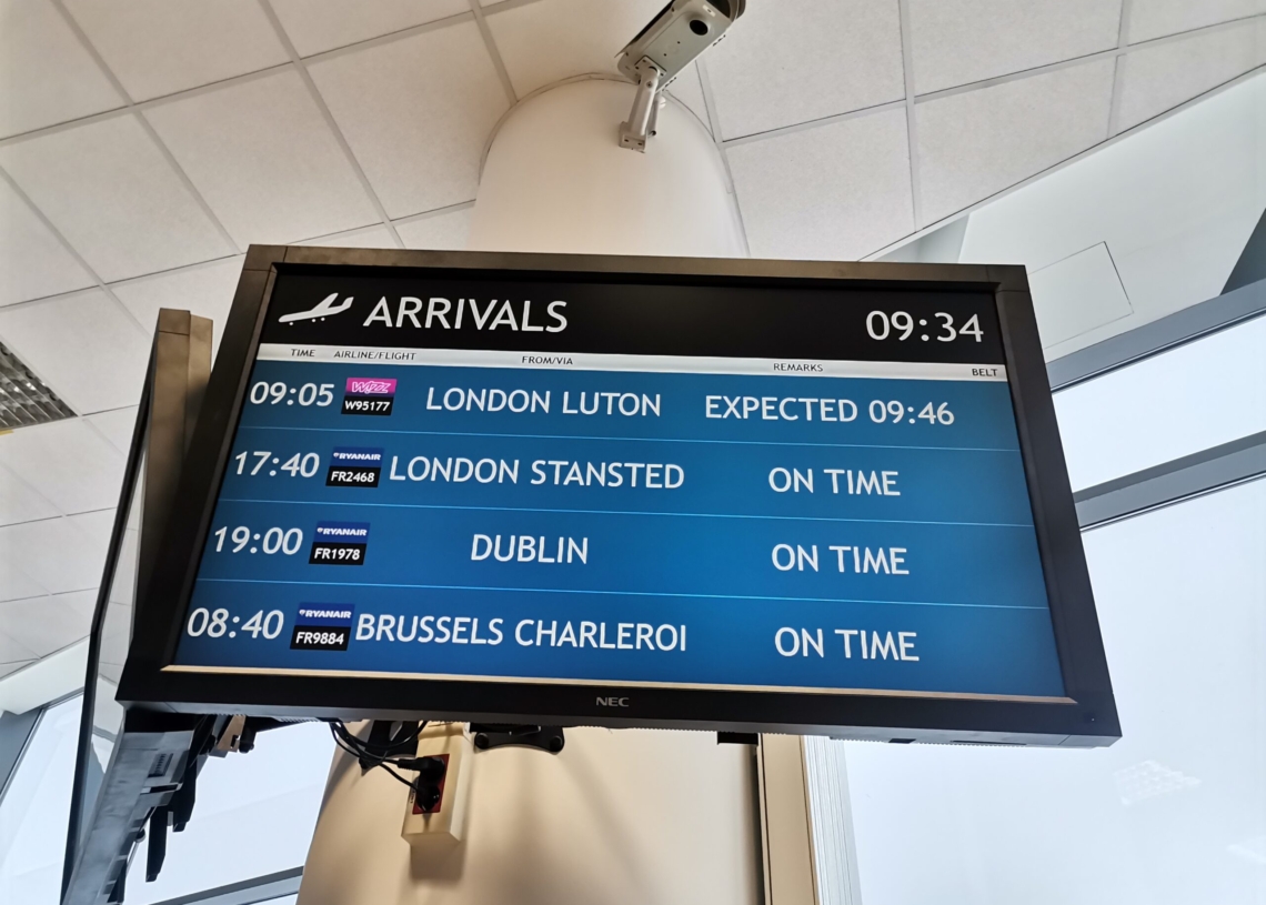 Lotnisko Łódź - pierwszy samolot WizzAir