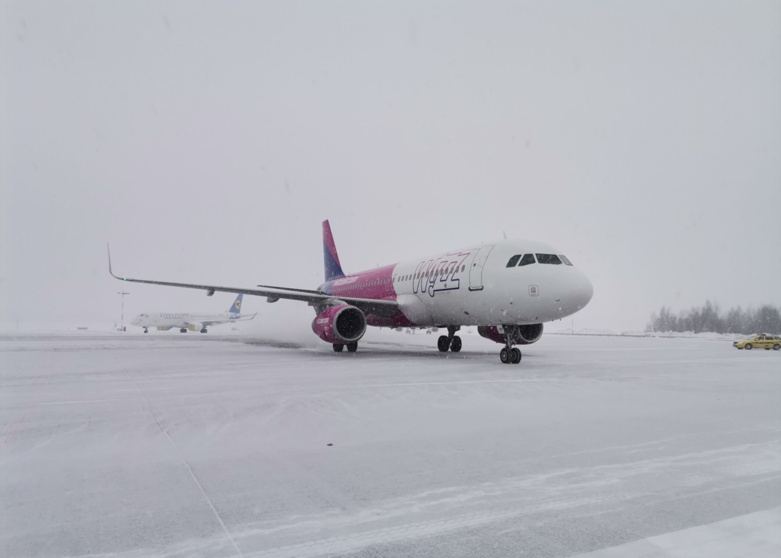 Lotnisko Łódź - pierwszy samolot WizzAir