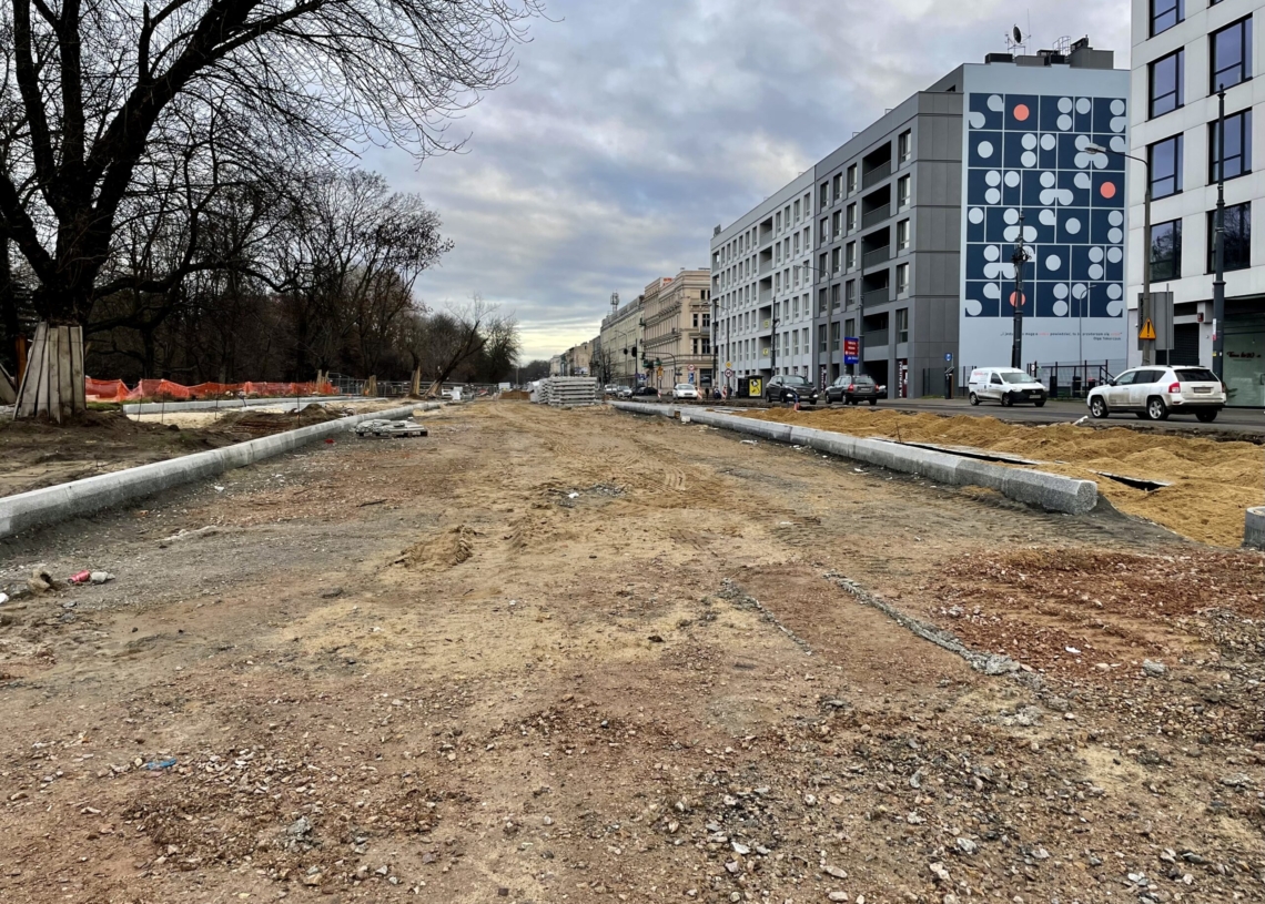 Modernizacja Północnej. Postępuje budowa torowiska. Prace mają się zakończyć w 3 kwartale 2023 r. [ZDJĘCIA + WIDEO]