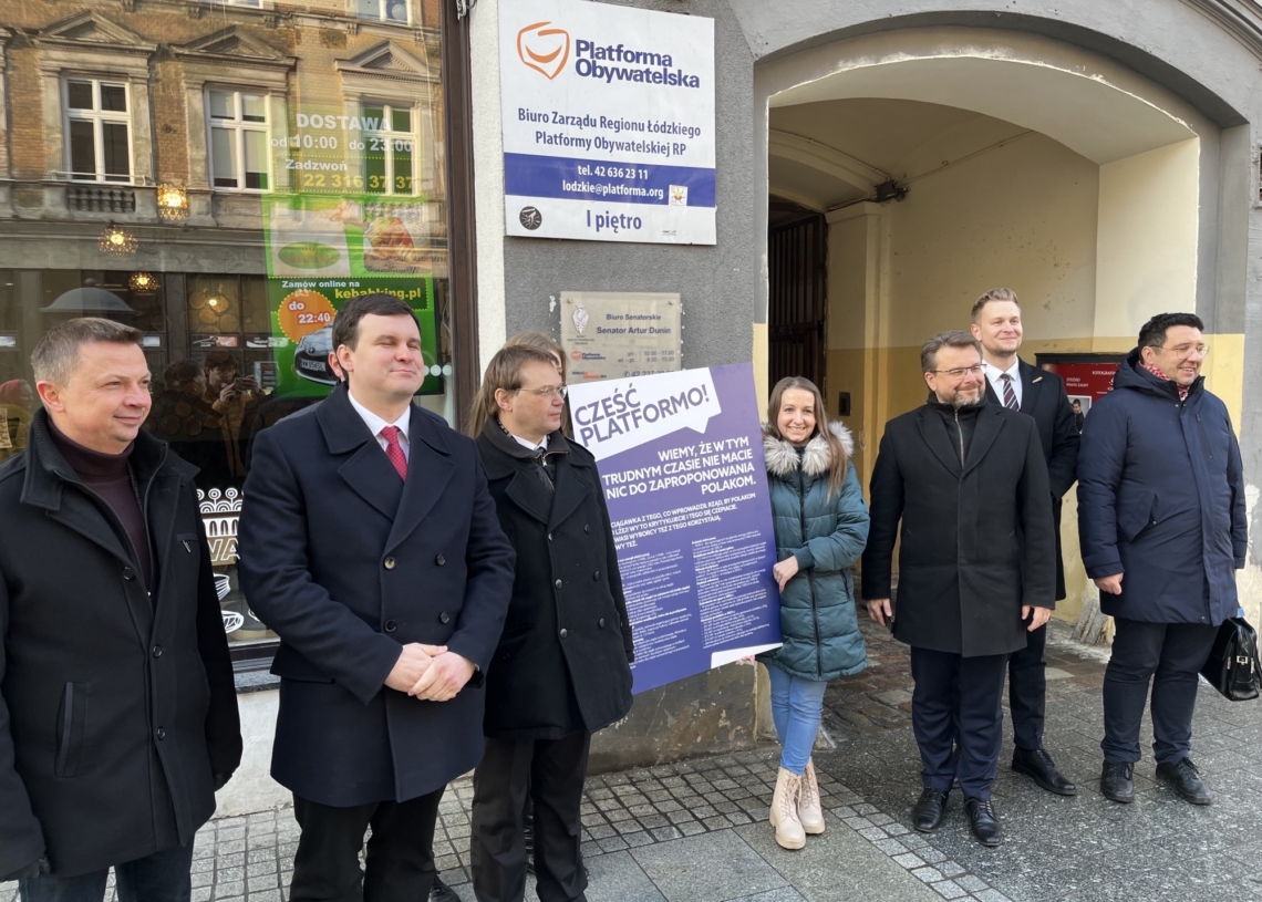 Konferencja Prawa i Sprawiedliwości w Łodzi