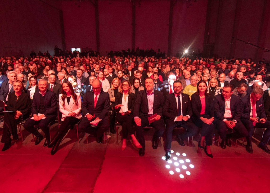 Kongres Nowej Lewicy i partii Razem w Łodzi