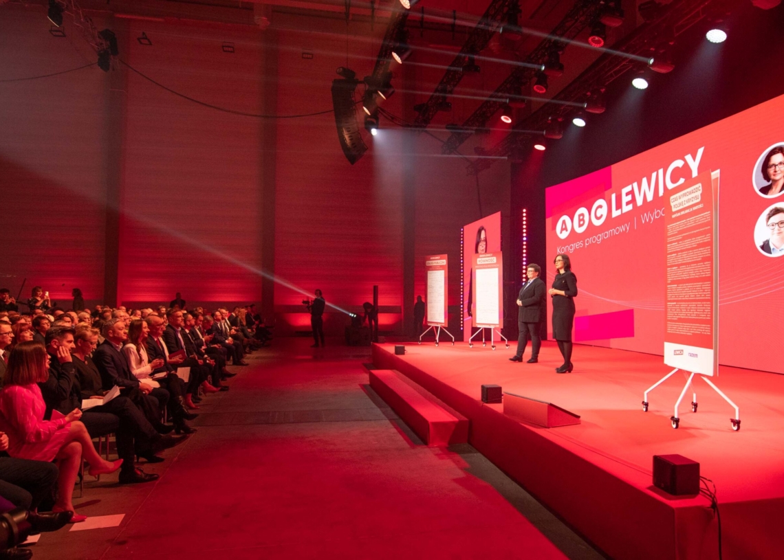Kongres Nowej Lewicy i partii Razem w Łodzi