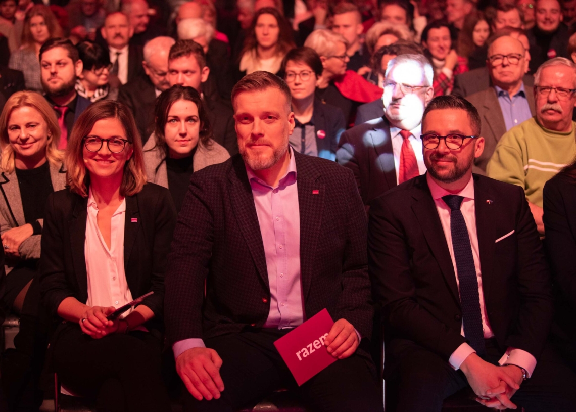 Kongres Nowej Lewicy i partii Razem w Łodzi