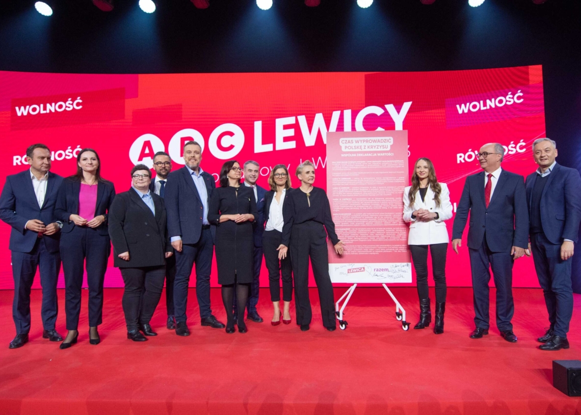 Kongres Nowej Lewicy i partii Razem w Łodzi