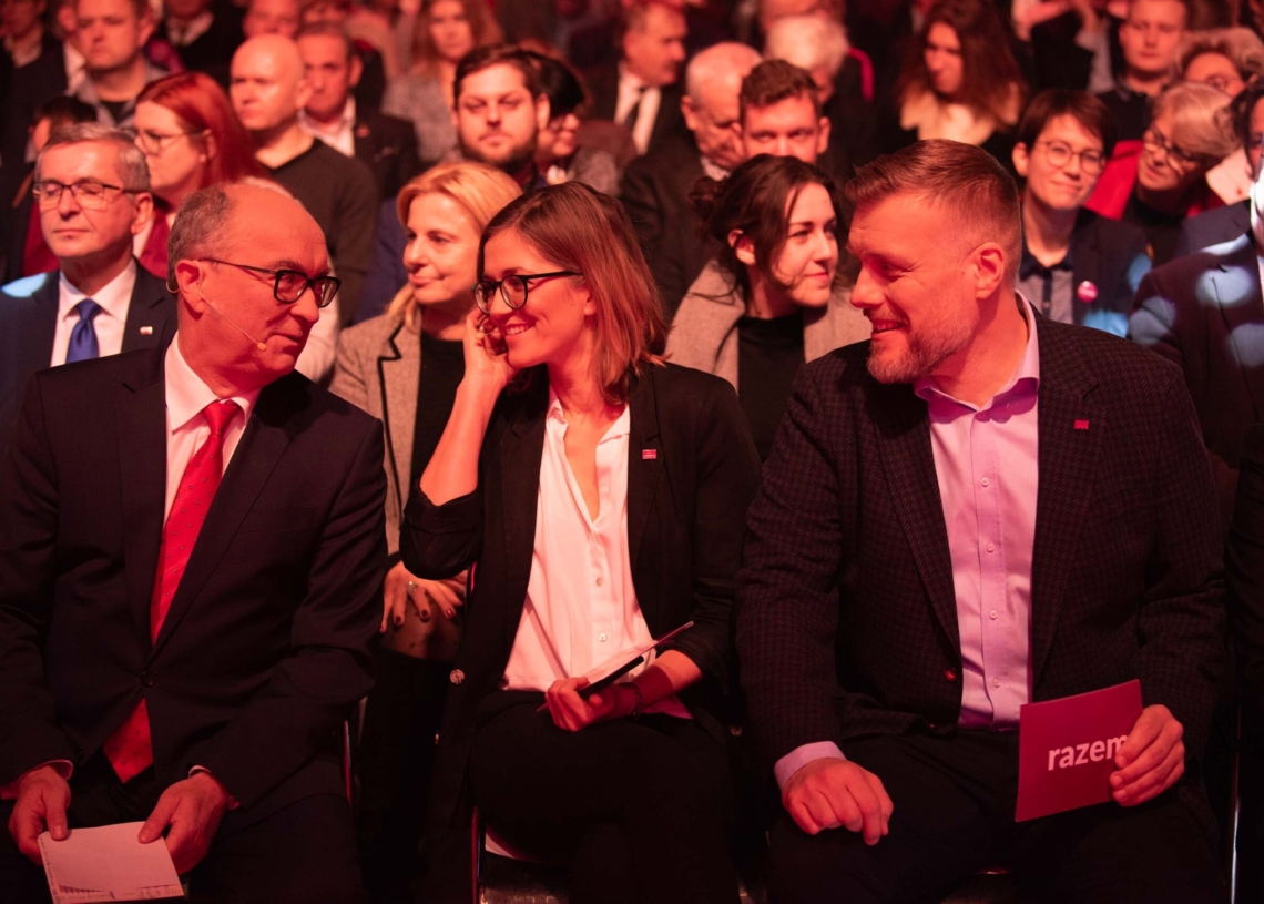 Kongres Nowej Lewicy i partii Razem w Łodzi