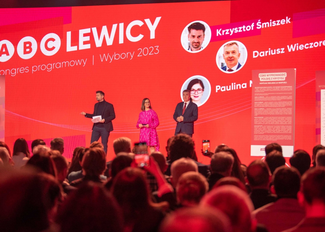 Kongres Nowej Lewicy i partii Razem w Łodzi