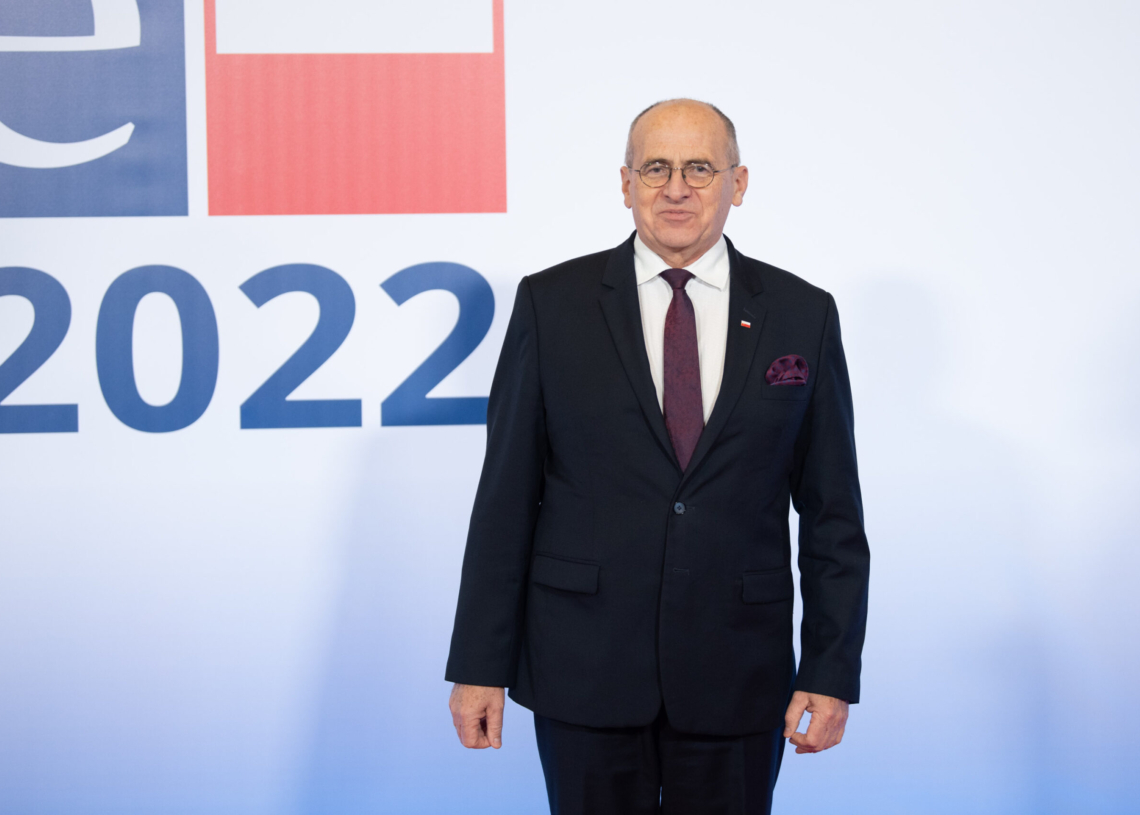 Szczyt OBWE w Łodzi - przywitanie gości