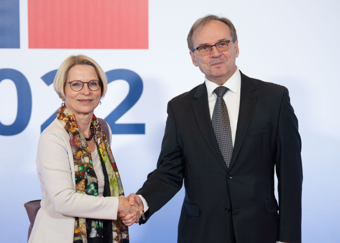 Szczyt OBWE w Łodzi - przywitanie gości