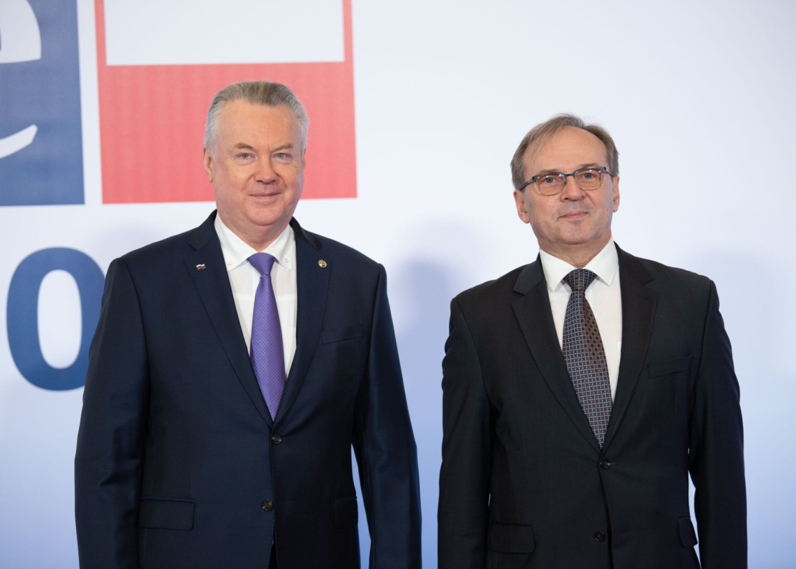 Szczyt OBWE w Łodzi - przywitanie gości